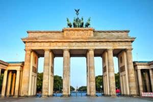 Brandenburger Tor Bundesregierung Blockchain