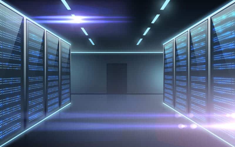 Mining Anlage - Blockchain Aktie