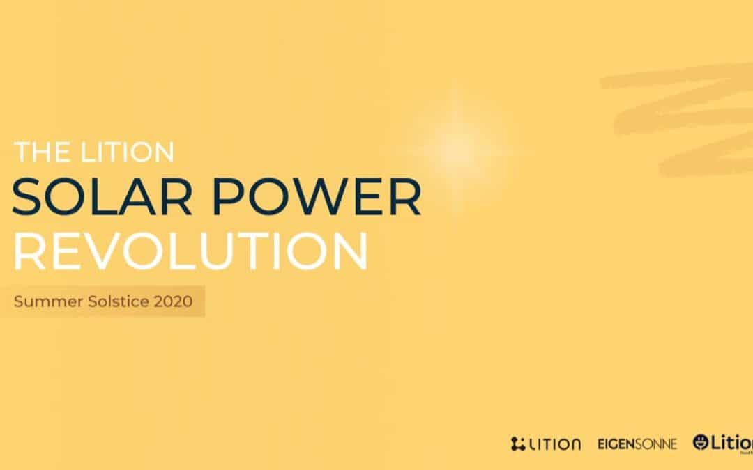 Strom verkaufen mit Lition (LIT) Energy | Live P2P-Marktplatz in Deutschland gestartet