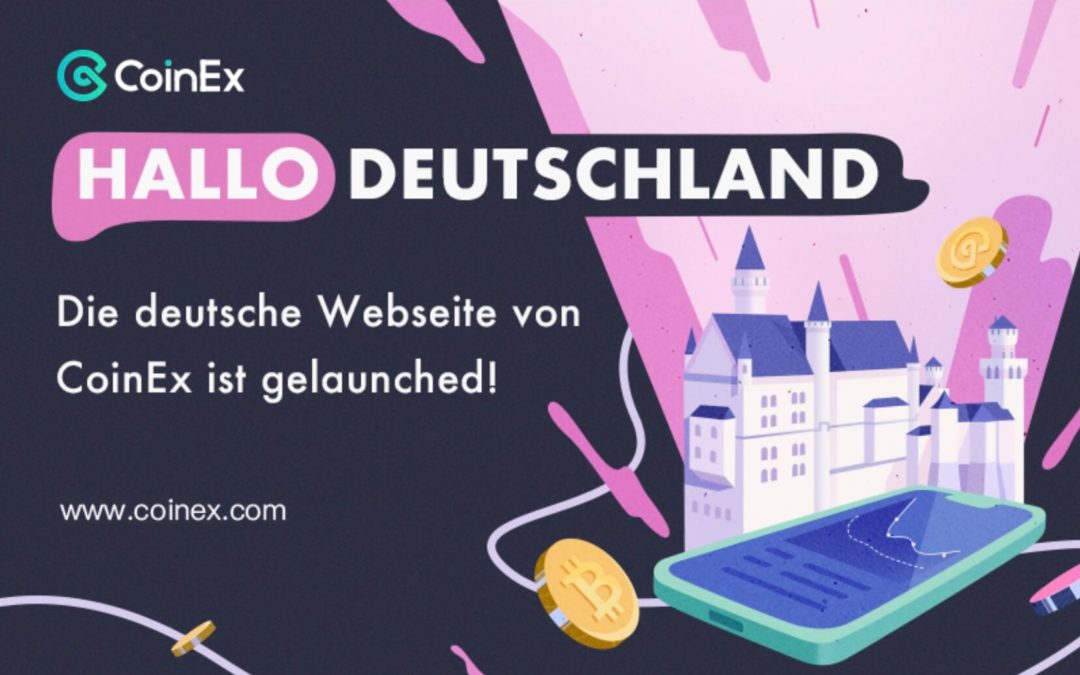 CoinEx startet deutsche Webseite und bietet Vorteile für Krypto-Enthusiasten