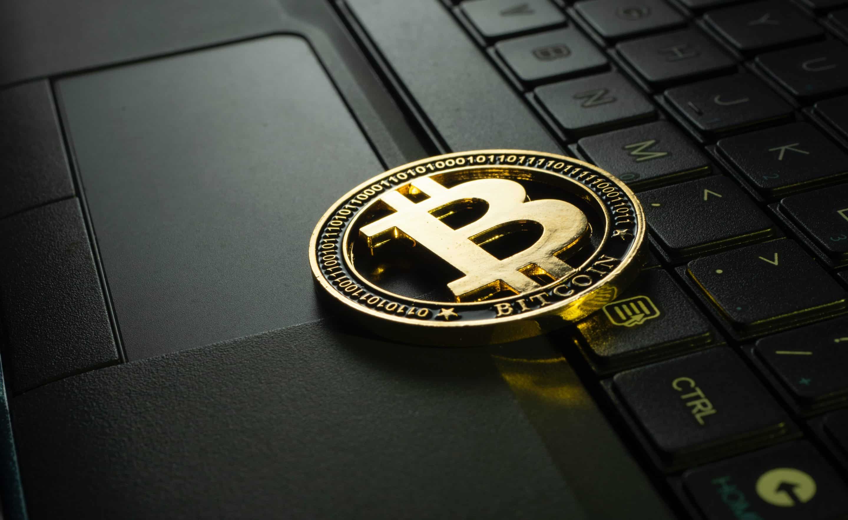 Bitcoin Adresse Gold Münze
