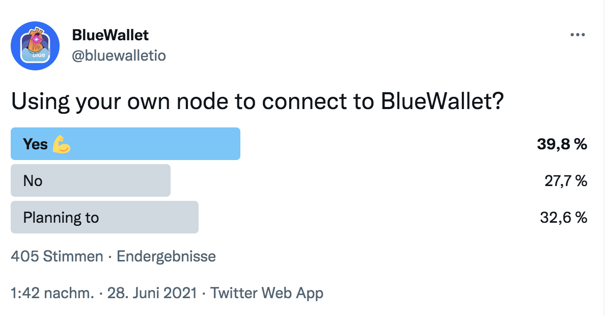 BlueWallet Twitter