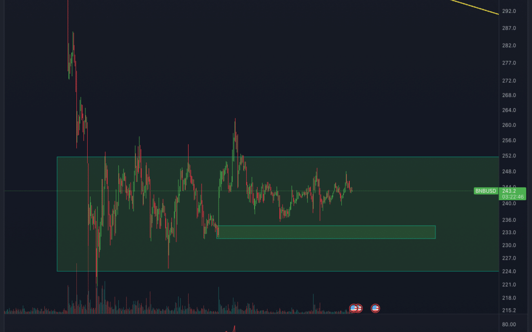 BinanceCoin (BNB) Chartanalyse – Seitwärtsphase mit Ende?