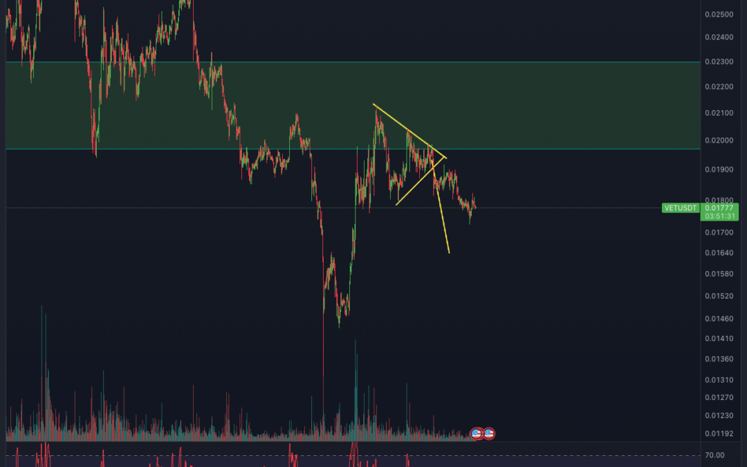 VeChain (VET) Chartanalyse – Keine Erholung in Sicht?