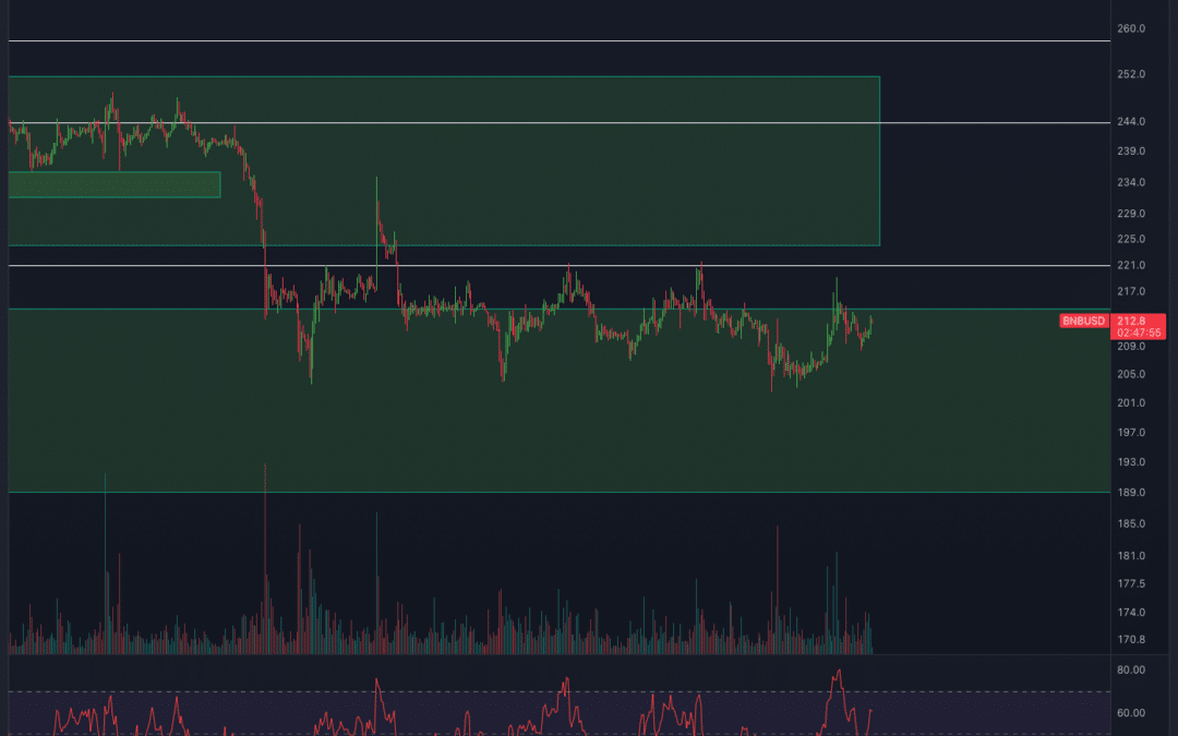 BinanceCoin (BNB) Chartanalyse – Risiko besteht weiterhin!