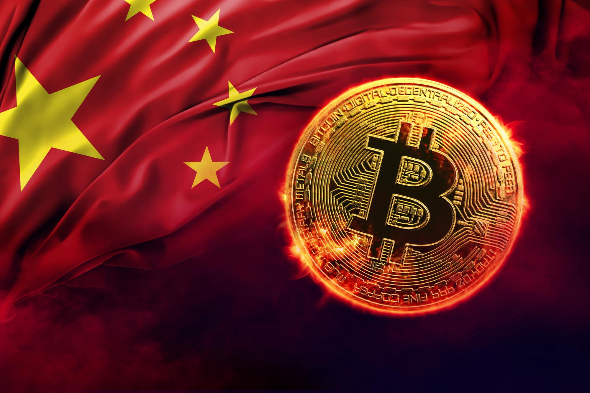 Bitcoin Verbot: Chinesen strömen inmitten der Turbulenzen am Aktienmarkt zum verbotenen Bitcoin