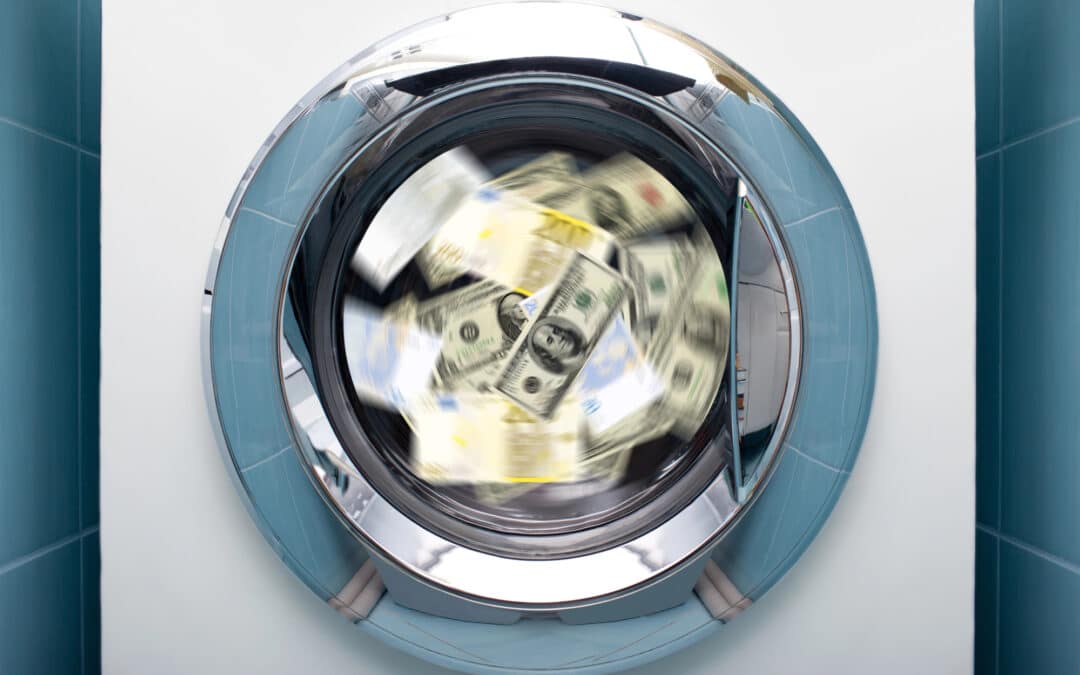 Krypto-basierte Geldwäsche weltweit geht 2023 zurück