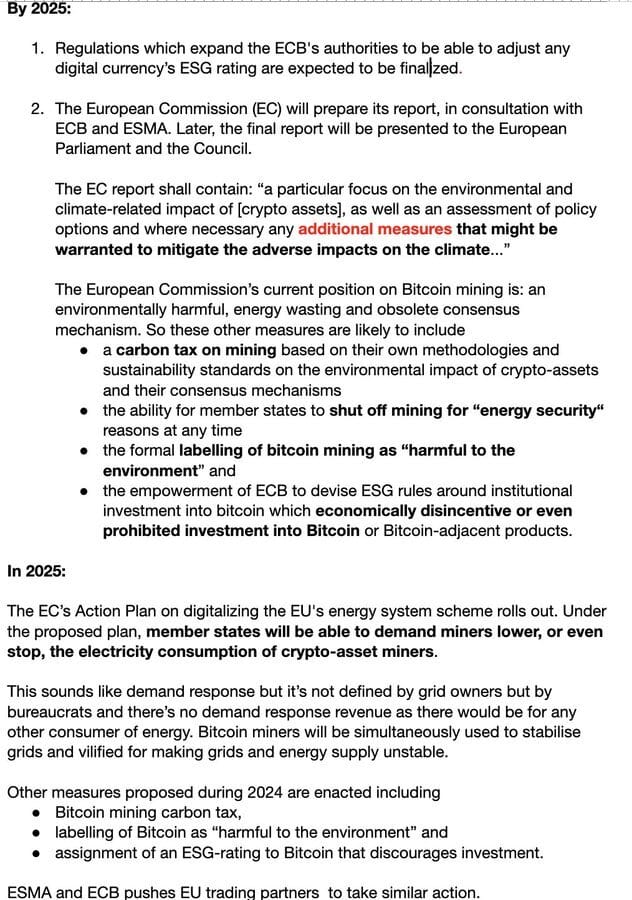 Regulations Bitcoin