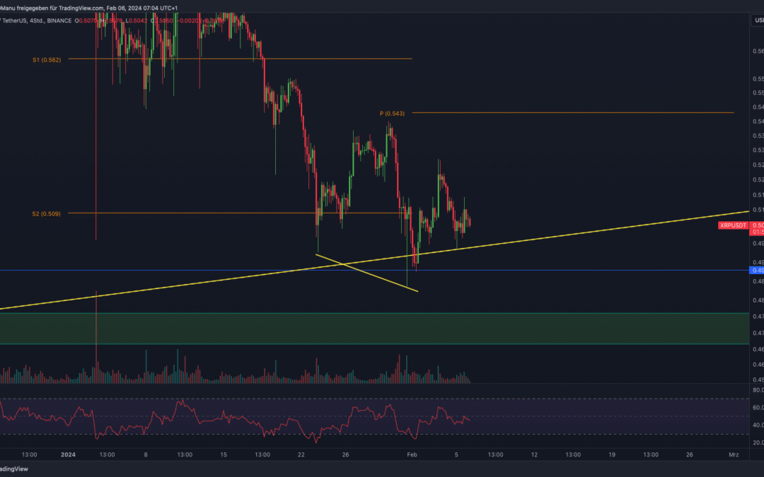 Ripple (XRP) Chartanalyse – Erholung?