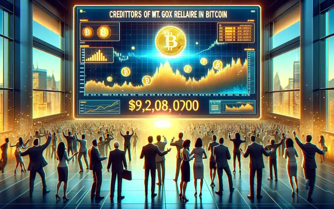 Gläubiger von Mt. Gox erhalten 9 Milliarden Dollar in Bitcoin