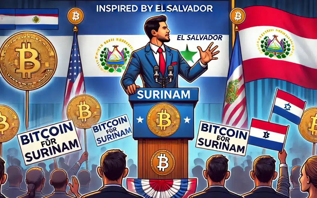 Bitcoin für Surinam: Präsidentschaftskandidat inspiriert von El Salvador