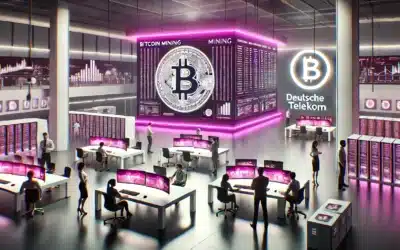 Deutsche Telekom will jetzt ins Bitcoin-Mining einsteigen