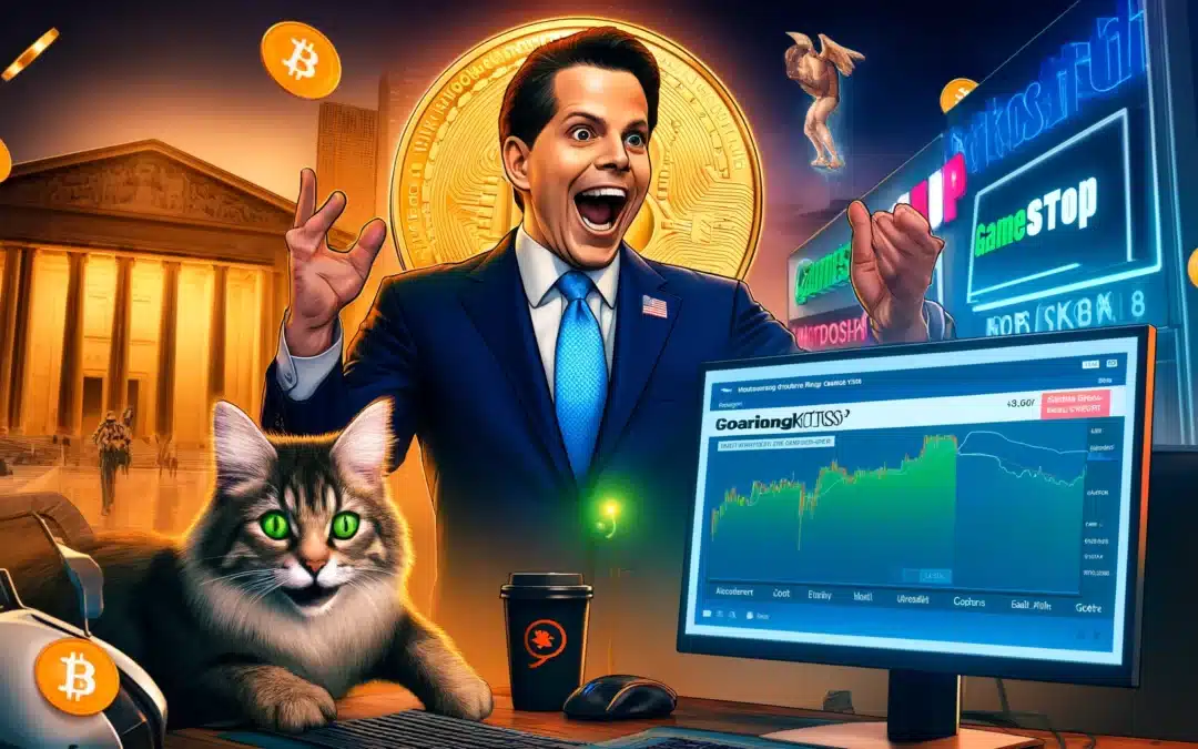 Scaramucci empfiehlt Bitcoin für GameStop, RoaringKitty streamt erneut