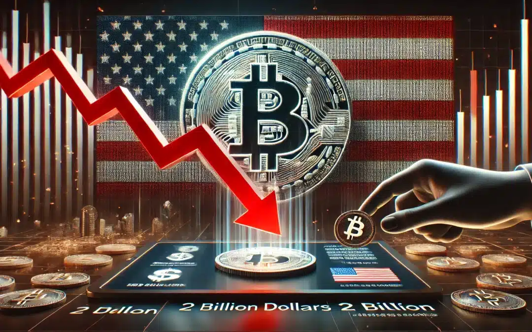 Bitcoin Preis fällt nach Überweisung von 2 Milliarden Dollar durch US-Regierung