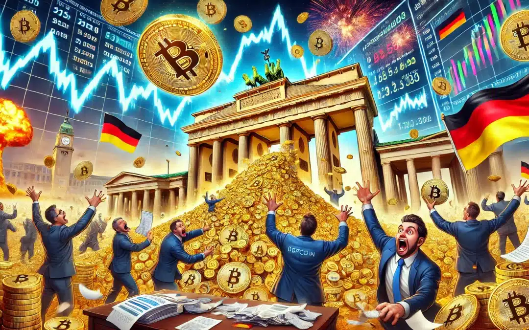 Die deutschen Bitcoin-Bestände fallen weiter ab