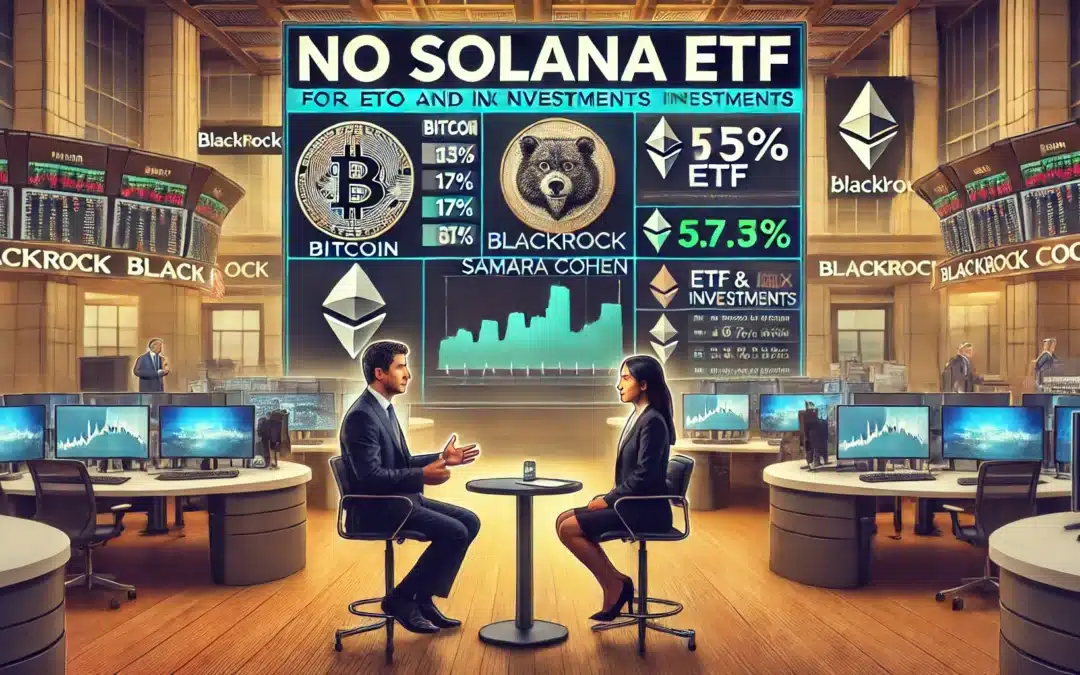 BlackRock CIO bestätigt: kein Solana ETF in naher Zukunft