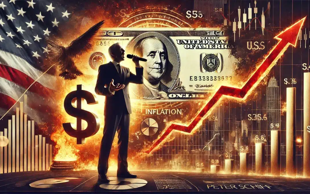 Bitcoin-Kritiker Peter Schiff warnt vor einer drohenden Inflationswelle in den USA