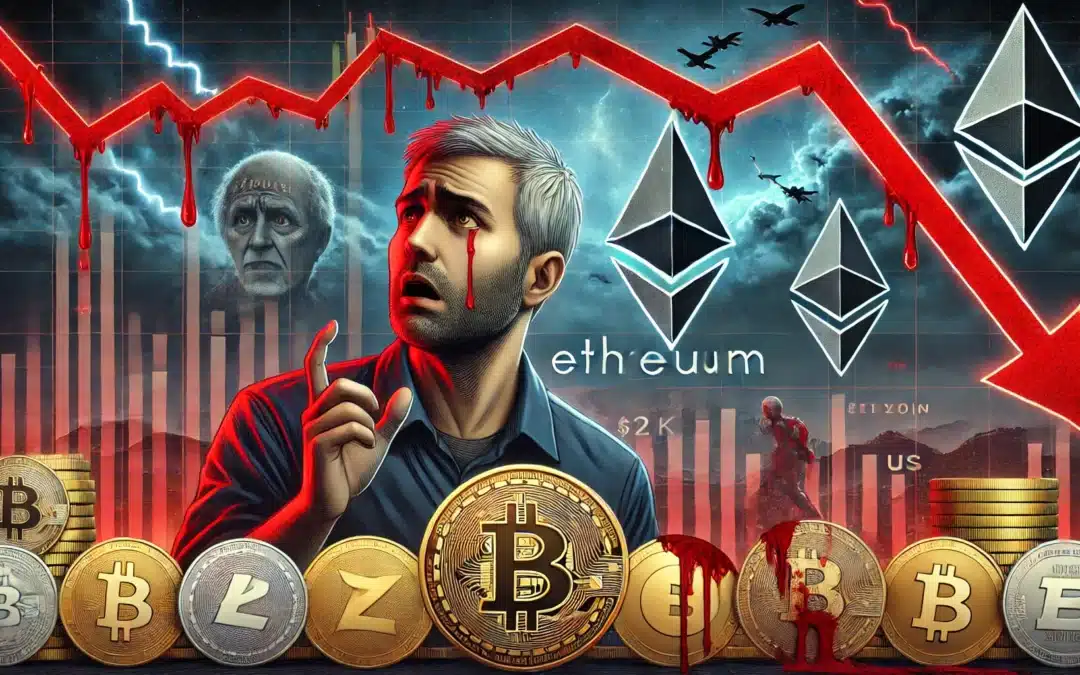Ethereum Richtung 2k: Altcoins bluten inmitten von US-Rezessionsängsten