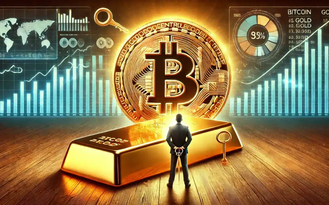 Bitcoin als Anlageklasse: Larry Fink sieht Bitcoin als ernsthaften Rivalen zu Gold