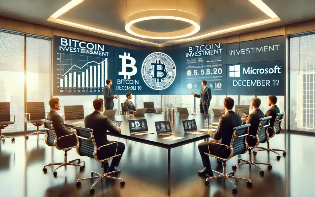 Microsoft auf dem Weg zur Krypto Adoption? Aktionäre stimmen über Bitcoin-Integration ab