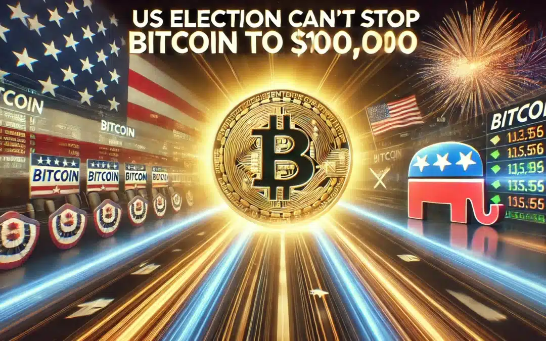US Wahl kann Bitcoin auf seinem Weg zu 100.000 Dollar nicht stoppen