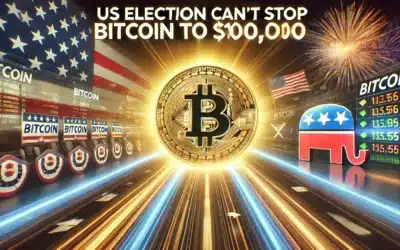 US Wahl kann Bitcoin auf seinem Weg zu 100.000 Dollar nicht stoppen