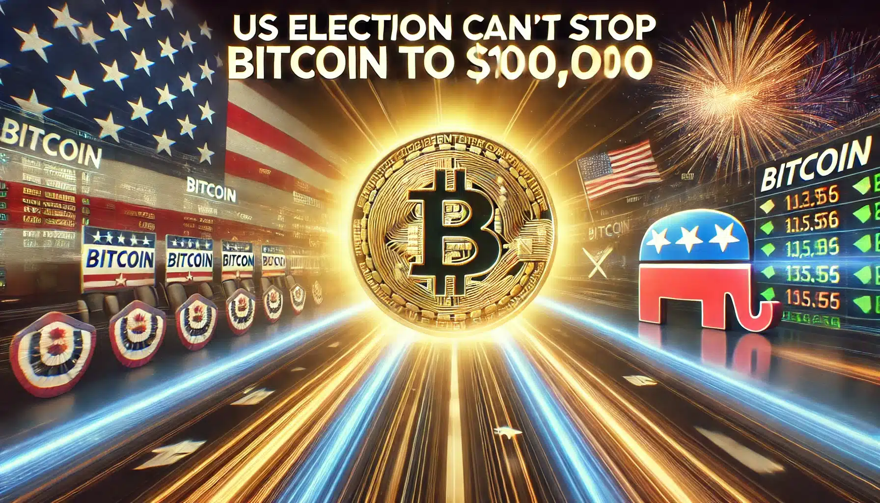 US Wahl kann Bitcoin auf seinem Weg zu 100.000 Dollar nicht stoppen