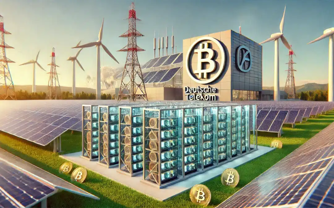 Bitcoin-Mining für die Energiewende: Deutsche Telekom testet neue Möglichkeiten zur Netzstabilisierung