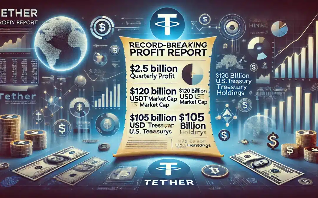Tether meldet Rekordgewinn von 2,5 Milliarden Dollar im 3. Quartal