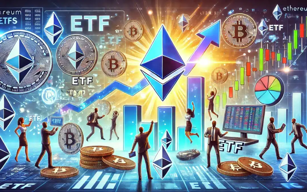 Rekordzuflüsse in Ethereum-ETFs: ETH-Preis steigt auf 3.400 Dollar!