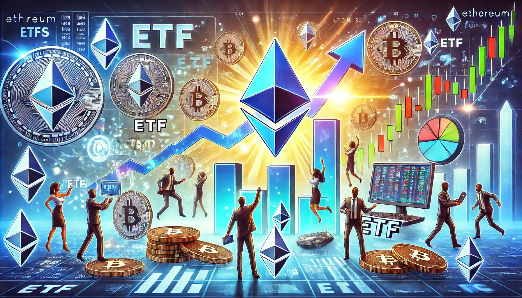 Die Rekordzuflüsse in Ethereum-ETFs