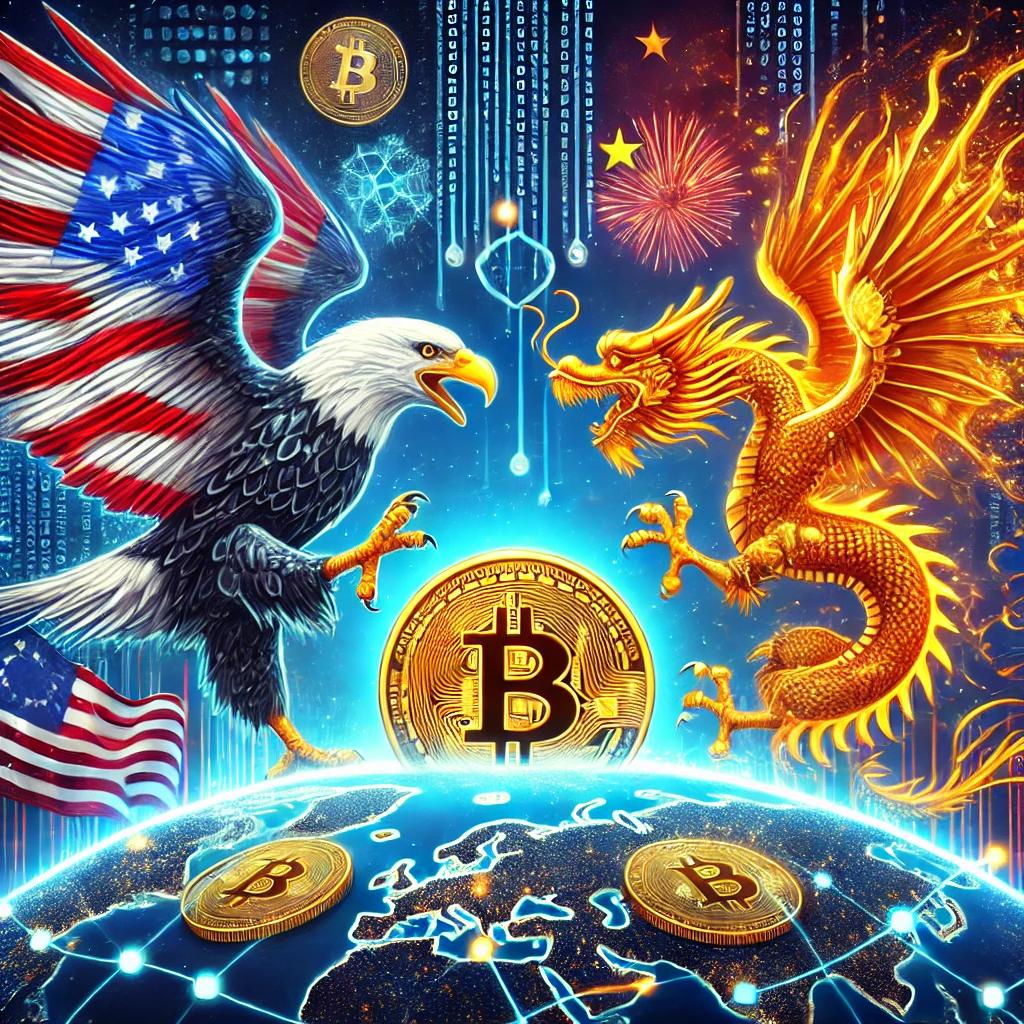 Krypto-Wettlauf China USA