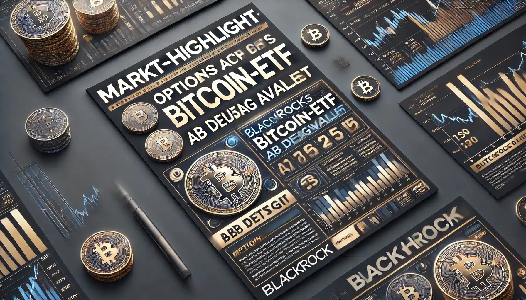 Markt-Highlight: Optionen auf BlackRocks Bitcoin-ETF ab Dienstag verfügbar