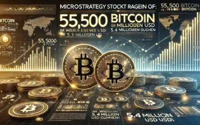 MicroStrategy stockt wieder auf: 55.500 Bitcoin im Wert von 5,4 Milliarden USD gekauft!