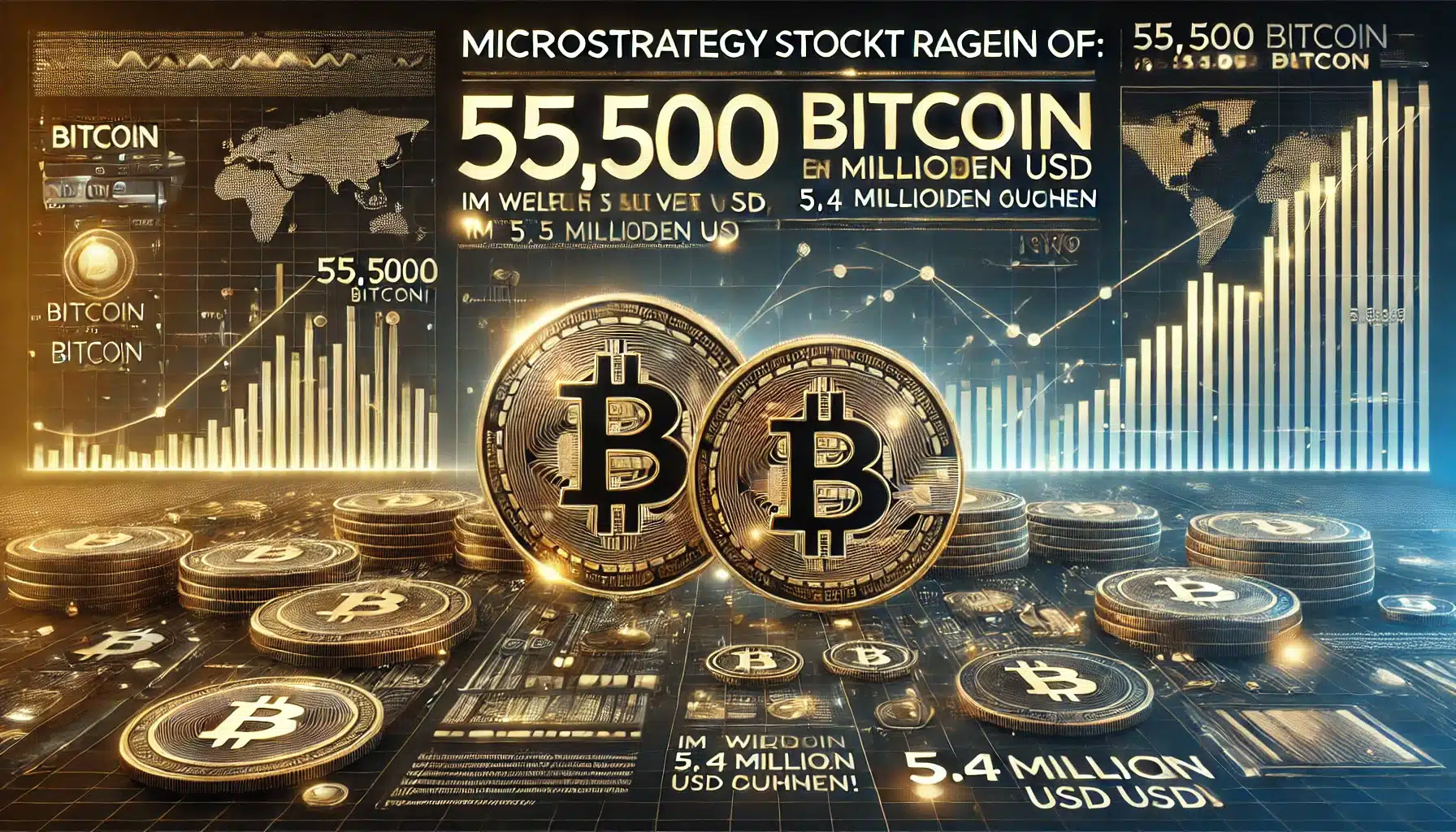 MicroStrategy stockt wieder auf: 55.500 Bitcoin im Wert von 5,4 Milliarden USD gekauft!