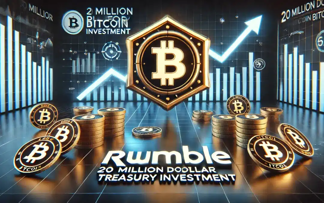 Videoplattform Rumble investiert 20 Millionen Dollar in Bitcoin-Treasury