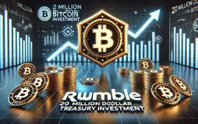 Videoplattform Rumble investiert 20 Millionen Dollar in Bitcoin-Treasury