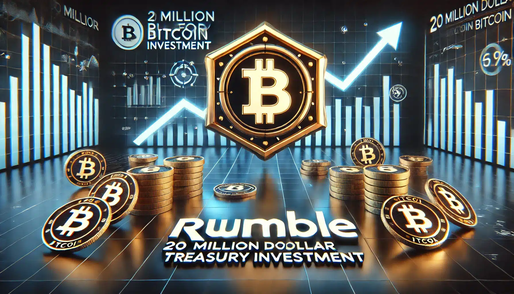 Videoplattform Rumble investiert 20 Millionen Dollar in Bitcoin-Treasury
