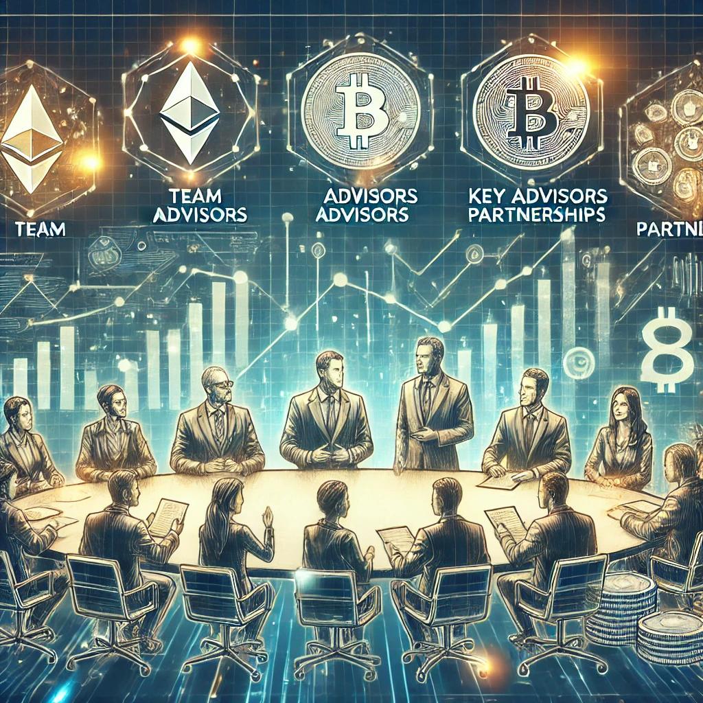 Bewertung von Kryptowährungen Team