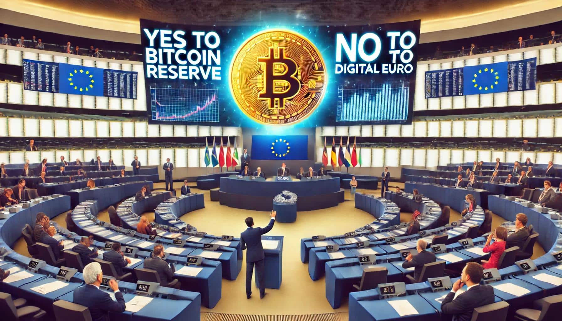 EU-Parlament Bitcoin