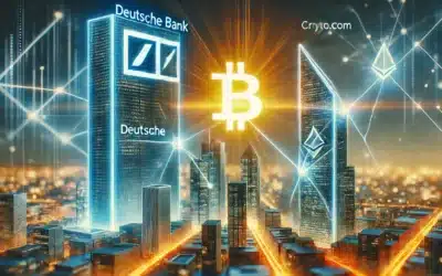 Finanzwelt im Wandel: Deutsche Bank kooperiert mit Crypto.com