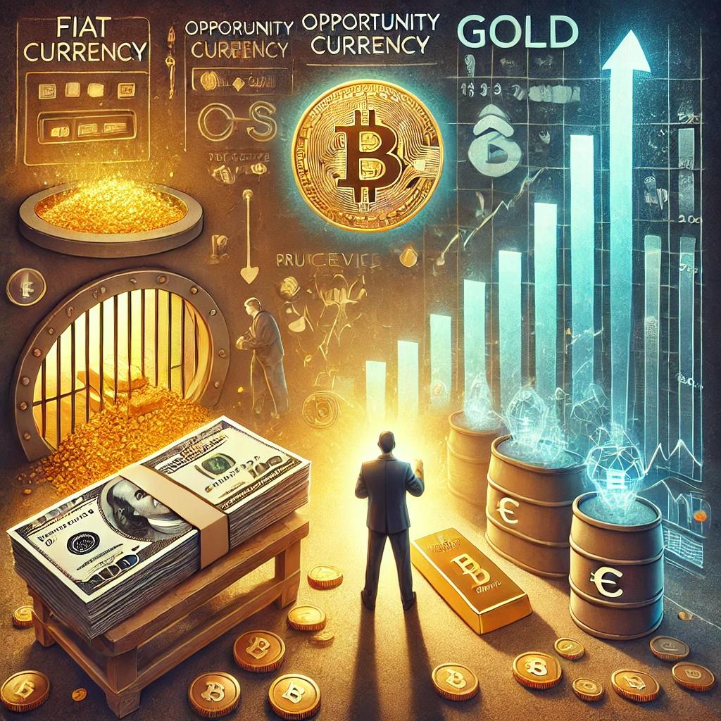 Bitcoin knapper als Gold
