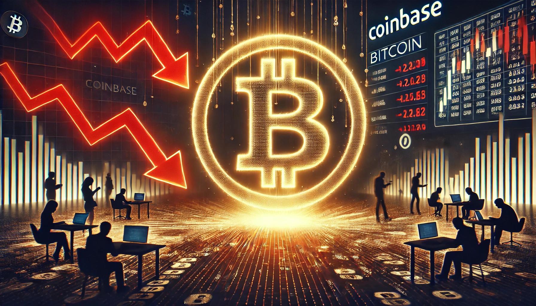 Bitcoin Verkaufsdruck Coinbase