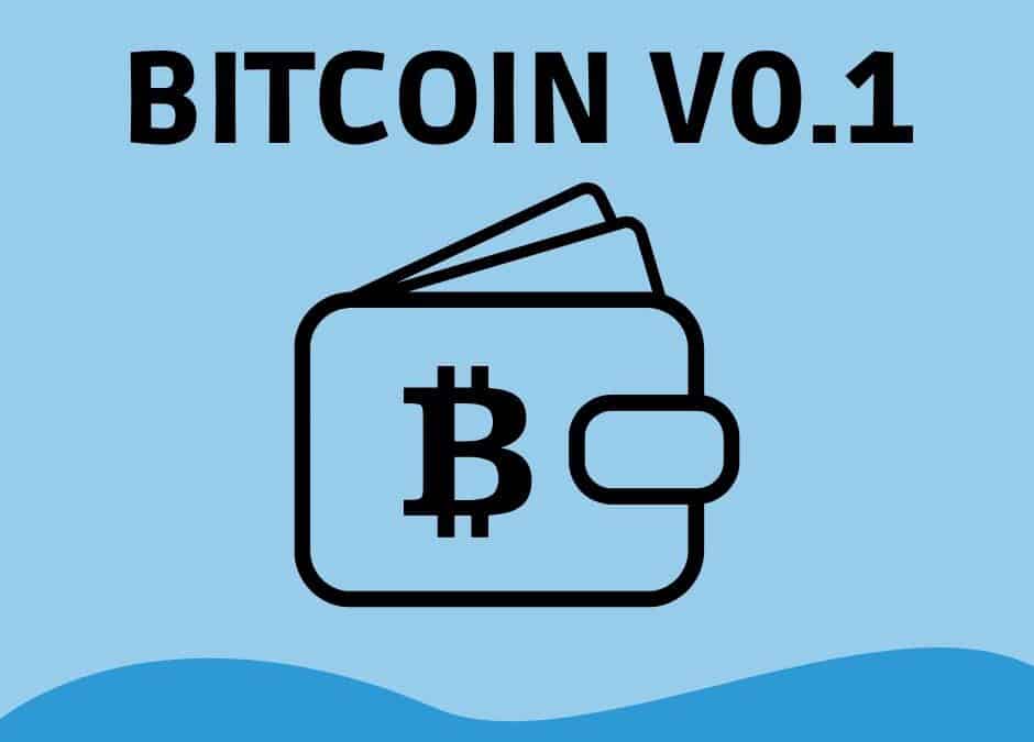 Bitcoin v0.1: Das erste Bitcoin Wallet vom 9. Januar 2009 von Satoshi