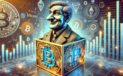 Ein Miner hat ein Trump Portrait in einem Bitcoin Block verewigt