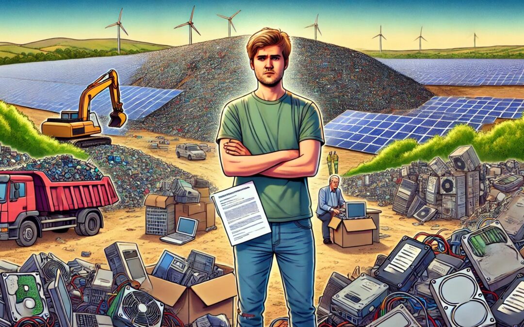 Festplatten-Bitcoin: Mülldeponie mit 8.000 BTC wird zum Solar-Park