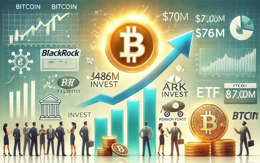 Bitcoin ETF Zuflüsse von 755 Millionen Dollar in dieser Woche