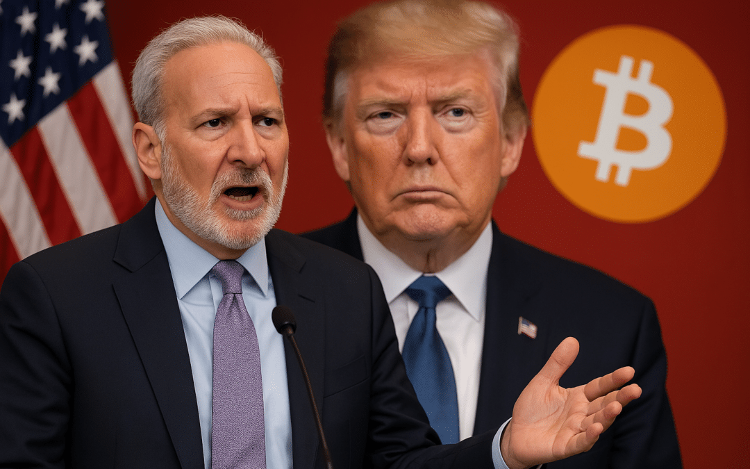 Peter Schiff spottet: Trumps Handelspolitik dümmer als eine BTC-Strategie