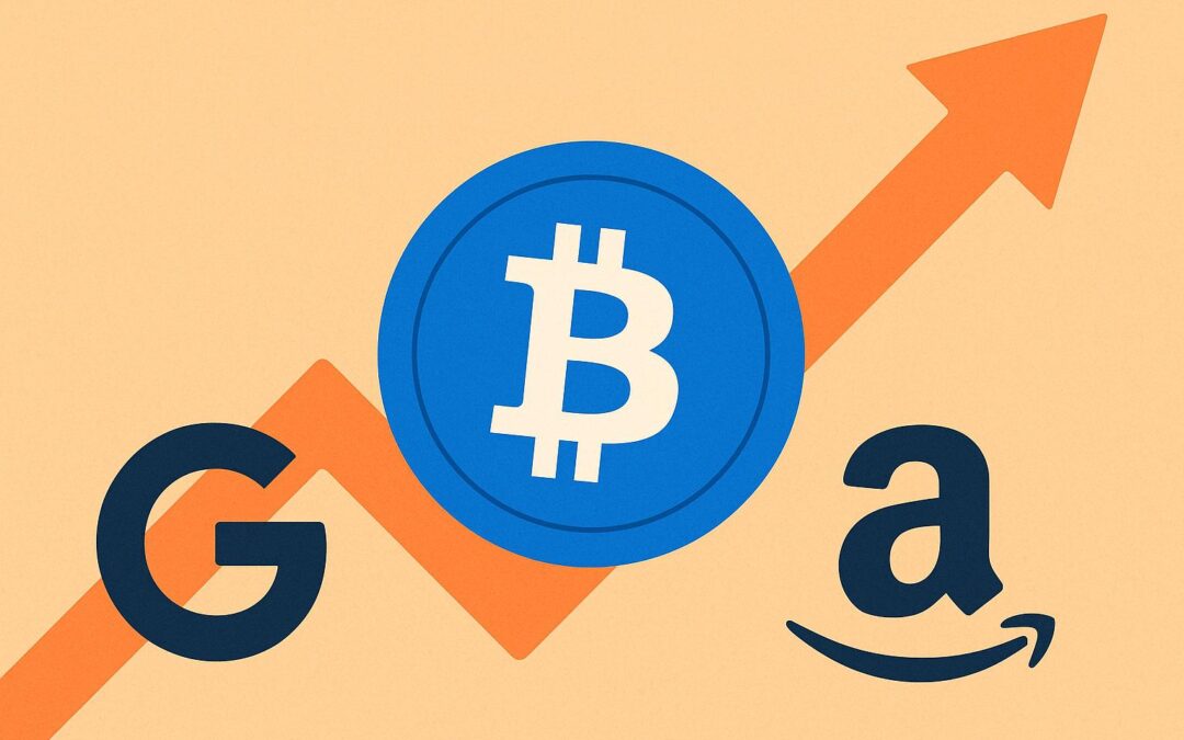 Bitcoin überholt Google und Amazon und übernimmt Platz 5 der größten Assets weltweit