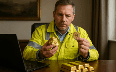 Goldminenbetreiber kauft Bitcoin aus Goldeinnahmen
